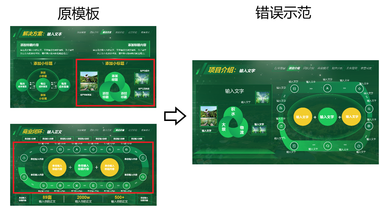 错误案例